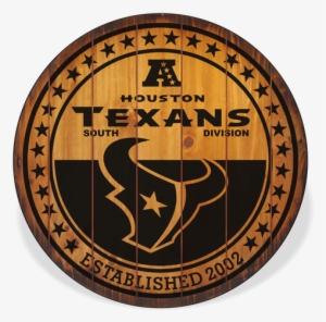 Houston Texans Barrel Top Sign #487222