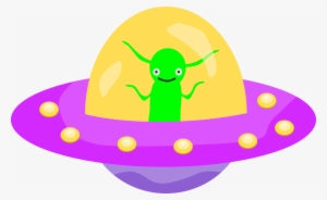 Big Image - Flying Saucer Clip Art Transparent #487358