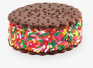 Deluxe Flying Saucer Ice Cream Sandwich - Carvel's Ice Cream #487363