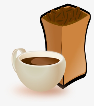 Cocoa Bean Clipart Coffee Bean - Coffee Beans Clip Art #487569