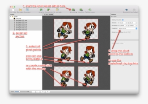 Editing Easeljs Sprite Pivot Points - Pivot Point #487858