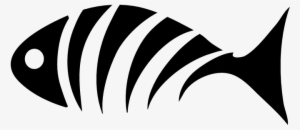 Fish Bones Decals Stickers - Stencil #488646