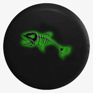 Glowing Fish Skeleton Bone Jeep Off Road Rv Camper - Skeleton #488860