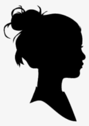 Head Of Girl - Side Silhouette Of A Woman #488887