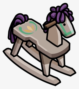 Painted Rocking Horse Icon - Club Penguin Rocking Horse #488905