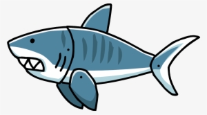 Shark Clipart Skeleton - Tiger Shark Clip Art - Free Transparent PNG ...