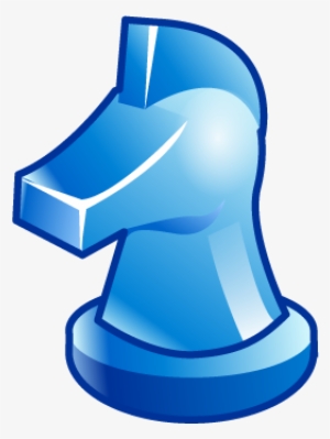 Chess, Horse, Trojan Icon - Chess Icon Blue #489393