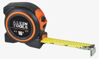 Png 93116 - Klein Tools 93116 Tape Measure With Magnetic End Hook, #4800000