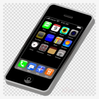 Cellphone Clipart Iphone Clip Art - Cell Phone Clipart #4800322