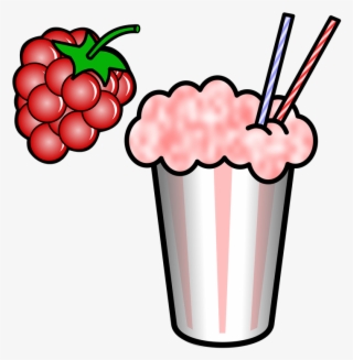 Milk - Banana Milkshake Clipart #4801380