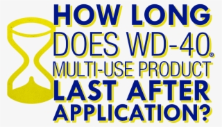 How Long Does <nobr>wd-40<sub>®</sub - Poster #4801499