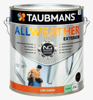 Taubmans 4l Low Sheen Accent All Weather® Exterior - Taubmans Easycoat Prep 4l #4801598