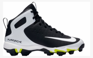 Nike Alpha Huarache Keystone Mid Black - Sports Shoes For Boys #4802996