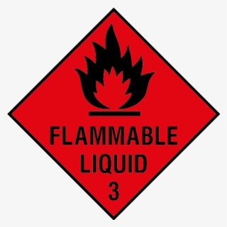 Flammable Liquid Sign - Dangerous Goods Stickers Australia #4803909