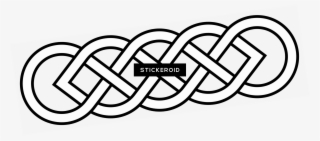 Long Celtic Knot - Line Art #4804570