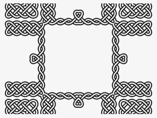 Celtic Knot Clipart Square - Celtic Knot Frames Clipart #4804851