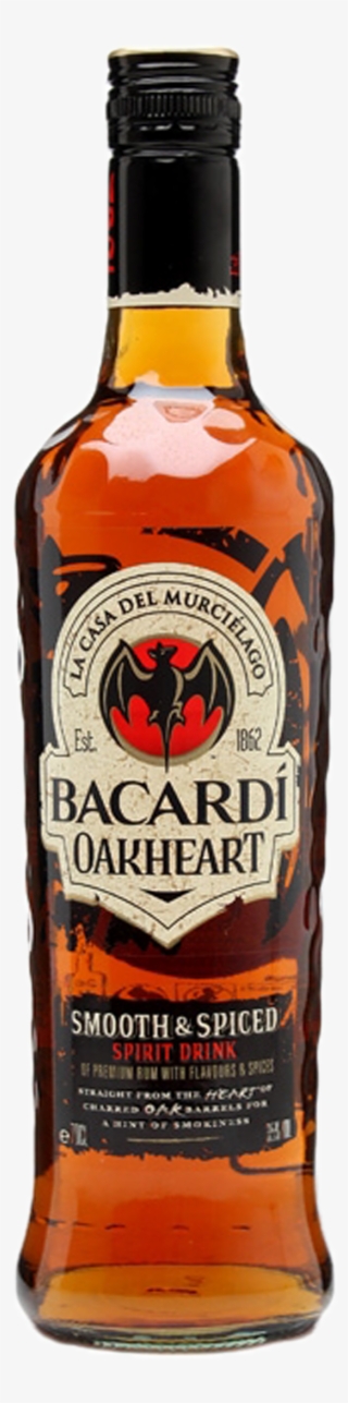 Bacardi Oakheart Spiced Rum 1 Litre #4805149
