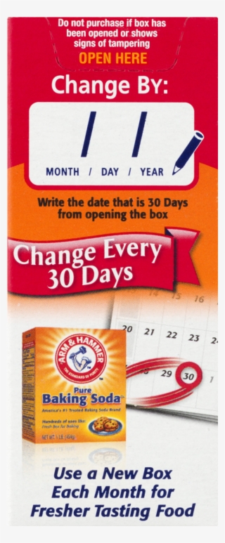 Arm & Hammer Fridge-n-freezer Baking Soda, Odor #4806324