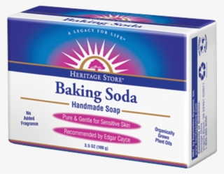 Heritage Store Baking Soda Handmade Soap-3 - Heritage Store Bath Soap, Baking Soda, 3.5 Ounce #4806457
