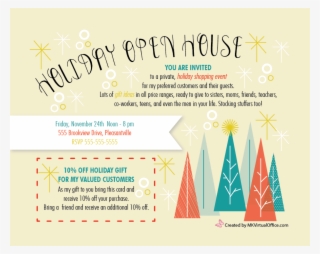 Image Result For Ideas For A Mary Kay Fall Open House - Holiday Office Open House Invitation #4807930