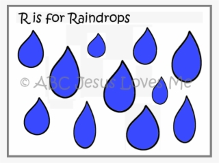 Raindrops - Art And Craft #4808682