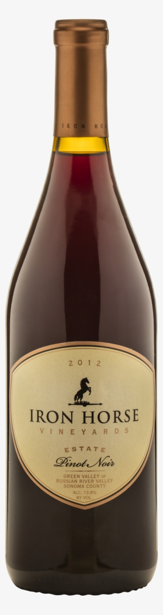 2012 Estate Pinot Noir Png - Iron Horse Vineyards #4809567