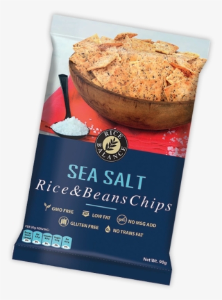 Rice Balance Rice & Beans Chips Sea Salt - Puffed Rice Cakes #4809801