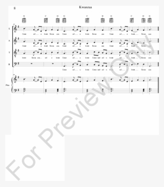 Kwanzaa Thumbnail Kwanzaa Thumbnail - Choir #4810133