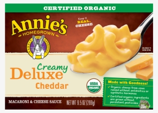 Annie's Organic Creamy Deluxe Mac & Cheese With Cheddar #4810452