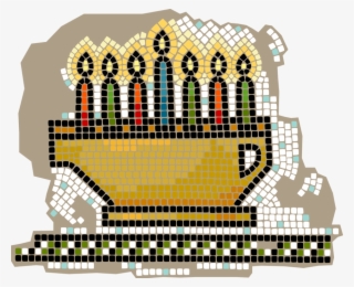 Vector Illustration Of Decorative Mosaic Traditional - Music For The Christmas & Hanukkah Holidays #4810606