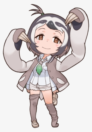 Pale-throated Sloth - Kemono Friends Sloth #4811115