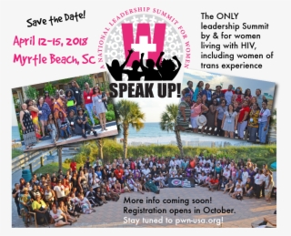 Save The Date Speak Up 2018 Will Take Place April 12-15 - Crowd #4811586