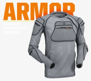 Apparel - Moose Racing Protector Shirt Xc1 Grey #4812063