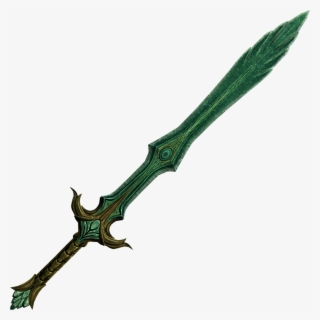 Glass Sword Png D&d - Skyrim Sword Png #4813223