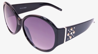 Icon Opaque Round Black Sunglasses - Sunglasses #4813302