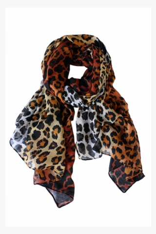 Leopard Print Scarf - Scarf #4815253