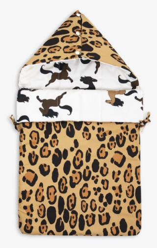 Mini Rodini Junior Or Adult Leopard Print Eu Bed Set #4815680