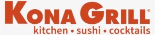 Kona Grill Sushi Chef - Kona Grill Logo #4816382