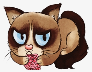 Grumpy Cat Clipart Png - Drawing #4816456