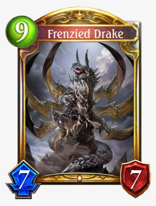 Unevolved Frenzied Drake Evolved Frenzied Drake - Shadowverse Onion #4816749