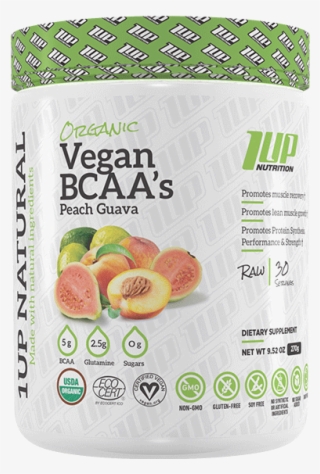 1up Nutrition Natural Vegan Bcaas 30 Serve - 1up Nutrition Vegan Protein #4818646