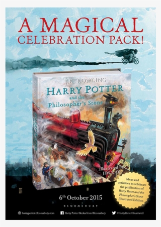 Bloomsbury Publishing Invites You To Help Them Unveil - Harry Potter Illustrated Book New #4818905