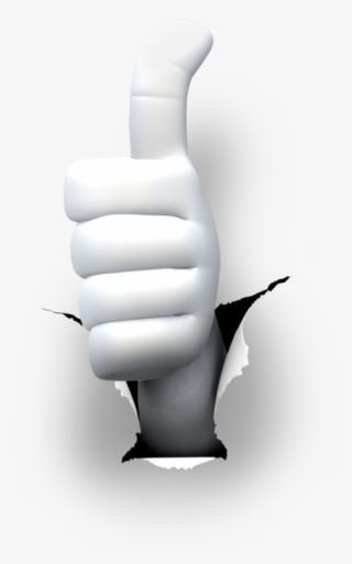 Thumbs Up Hole Png Transparent #4819076