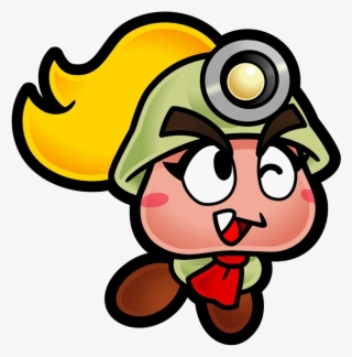 Dark Souls Clipart Paper Mario - Goombella Paper Mario #4819516