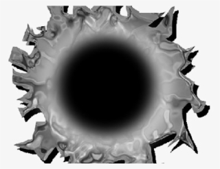 Black Hole Clipart Transparent Background - Unity 3d Bullet Hole #4819517