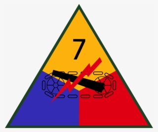 7th Us Armored Division - 4th Armored Division Insignia #4820031