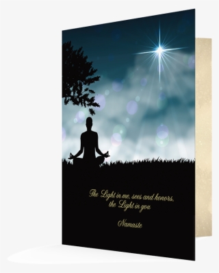 Namaste Holiday Greeting Card - Meditation #4820098