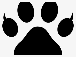 Claw Clipart Cat Claw - Bulldog Paw Print Clip Art #4820556