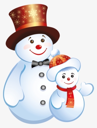 Tubes Noel / Bonhommes De Neiges - Fondo Para Tarjetas De Cena Navideña #4821621