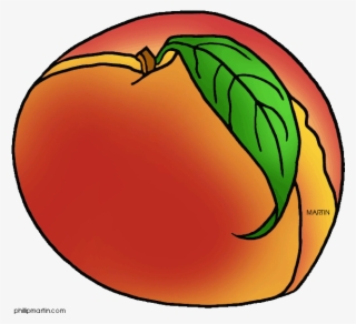 Peach Clip Art - Peach Transparent Clip Art #4822344